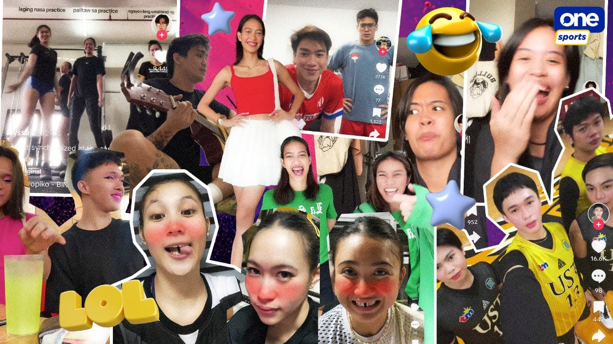 Top five UAAP volleyball players who are hilarious TikTok content creators... so far